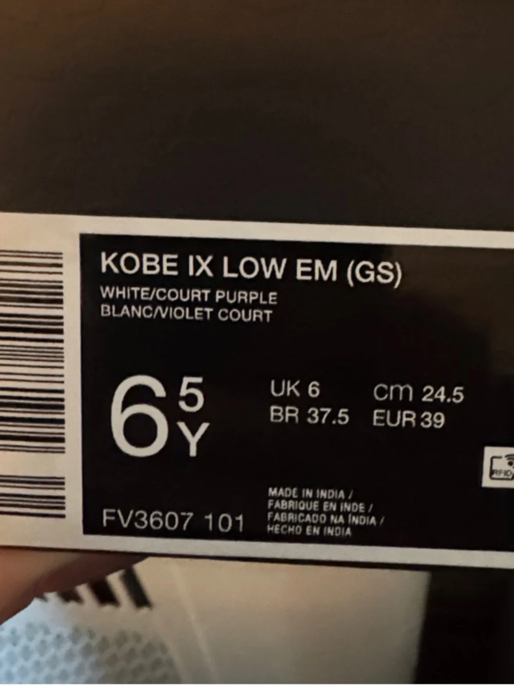 Nike Kobe IX Low EM (GS)